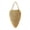 Khaki, variant on Wasp Deterrent Hornets Nest Hanging Decoy with Cotton Filling Honeycomb Pattern for Garden Patio and Outdoor Use to Repel Bees and Wasps Naturally