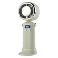 thumbnail image 2 of CQCYD Handheld Refrigeration Fan, Ice Charge Cooling Blower, High Speed Turbine Digital Display, Portable Mini Cooler with Base for Outdoor Travel and Daily Refresh, 2 of 8