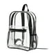 thumbnail image 4 of Mochila transparente de PVC Mochila transparente Mochila grande informal Mochila impermeable para computadora portátil Mochila escolar Bolsa transpare Negro, 4 of 8