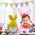 thumbnail image 4 of Peluche De Conejito De Pascua Hechos A Mano Sin Rostro Adornos De Casa De Juguete Regalos Para Niños Familia Sweethay HA046915-01, 4 of 6