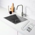 thumbnail image 3 of Sleek White Flexible Sink Drain Pipe for Modern Bathrooms and Kitchens, 3 of 9