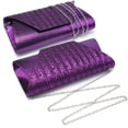 thumbnail image 3 of Dasein Evening Bag for Women Glitter Rhinestone Wedding Evening Purse Envelope Clutch Crossbody Shoulder Bags, 3 of 8