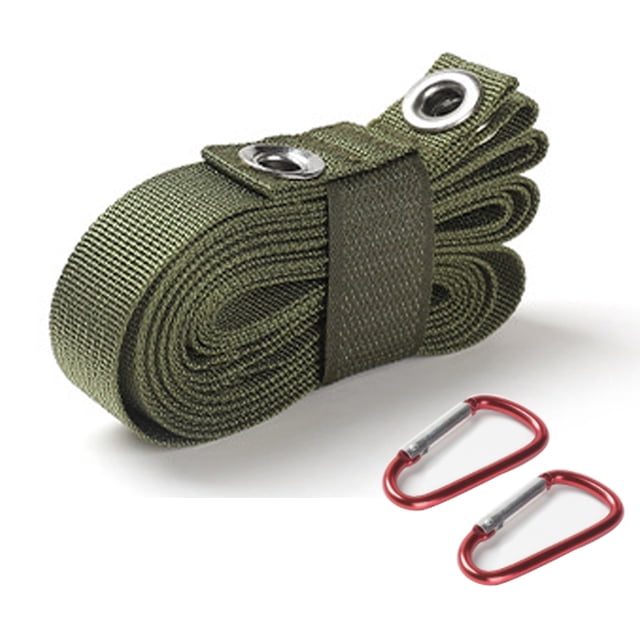 Correa de almacenamiento para camping al aire libre, tienda con cordón, colgador, dosel, tendedero extendido, hamaca