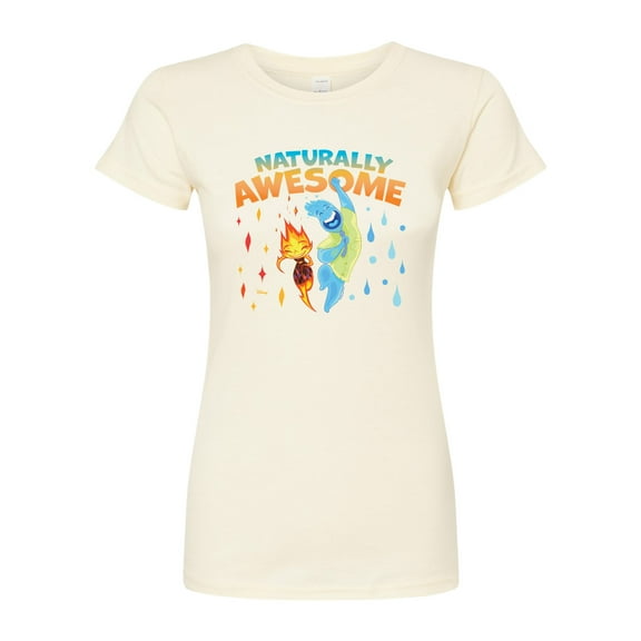 Elemental - Naturally Awesome - Juniors Fitted Graphic T-Shirt