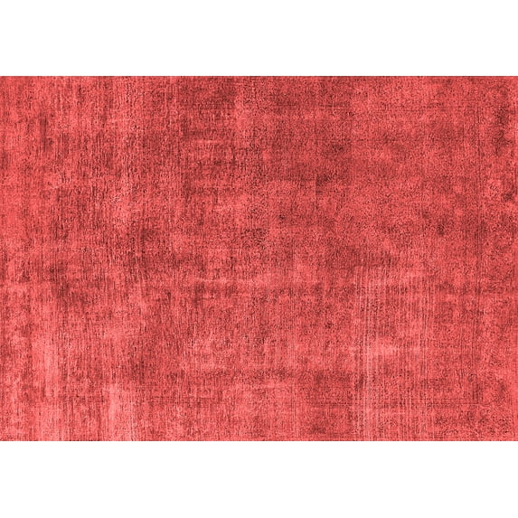 Ahgly Company Indoor Rectangle Oriental Red Industrial Area Rugs, 7' x 9'