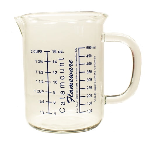 Catamount Glass 2 Cup Glass Measuring Cup