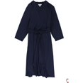 thumbnail image 1 of Vestido Midi Charter Club de Manga 3/4 para mujer azul 1X, 1 of 2