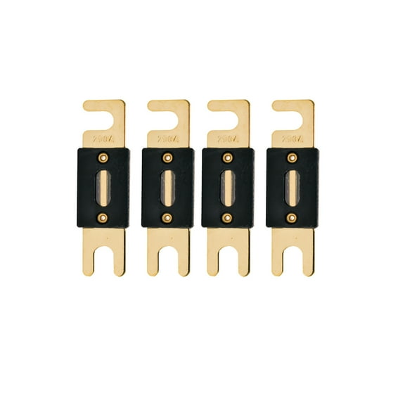 High-Quality Gold Plated 250A Amp ANL Fuse (4 Pack)