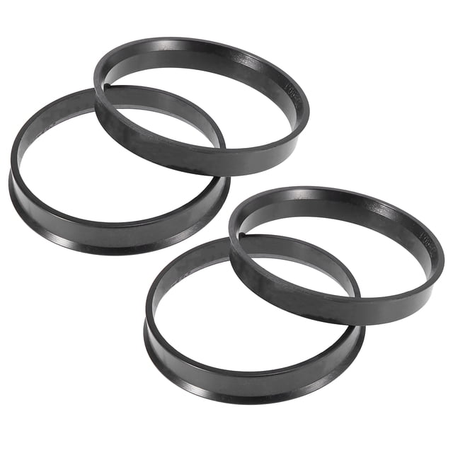 4 Piezas Plástico 60,1mm A 64,1mm Coche Centrado círculos Rueda Calibre Espaciador