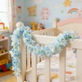 thumbnail image 6 of Artificial Lilacs Flower Vines Artificial Plastic Flower String Garland Decorative Vines For Indoor And Outdoor Use Suitable For Festivals And Parties 82.68in, 6 of 6