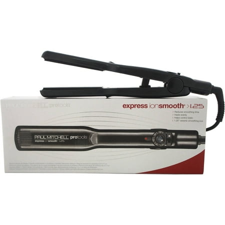 Paul Mitchell Express Ion Smooth Flat Iron Model S12na Black By Paul Mitchell For Unisex 1 25 Inch Walmart Com Walmart Com