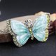 thumbnail image 5 of Collar de Cadena Shaofei Con Colgante de Mariposa y Incrustaciones de Diamantes de Imitación para Mujer, 5 of 5