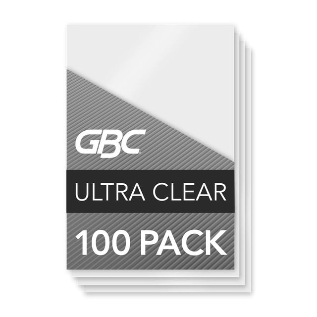 Bolsas laminadoras GBC HeatSeal Ultra Clear ID Card, paquete de 100