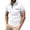A-White282, variant on Bibifish Mens Polo Shirts White Line Collar Patch Pocket Shirts Mens Spring Summer Basic Wear Tops