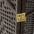 thumbnail image 6 of Extra Wide Diamond Weave Fiber Room Divider, 6 Panel, 6 of 9