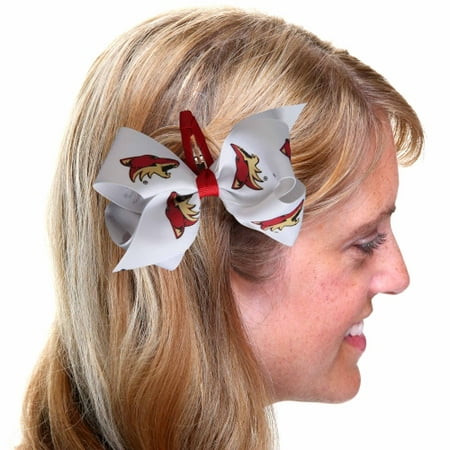 Arizona Coyotes Women's Team Logo Hair Bow - No Size