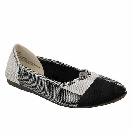 

JSport Ladies Size 8 Flat Knit Slip on Shoe Tan Block NEW Ships Without Box