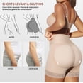 thumbnail image 3 of Panty Short Faja Mujer Colombiana Postparto Moldeador Calzon Modelo Beige Talla L, 3 of 4