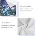thumbnail image 3 of Coolnut 3 PCS Towel Christmas Pattern Cotton Bath Towel Set (1 Bath Towel, 1 Hand Towel, 1 Washcloth) for Bathroom, Super Soft and Quick Dry Towels, 3 of 6