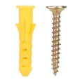 thumbnail image 3 of Self Tapping Screws  Self Drilling Screws  Wall Expansion Plug  Plastic Screw Wall Plug Plastic Expansion Wall Plug Screw Fixings   Self Tapping Screws Fastener Hardware Kit M6, 3 of 8