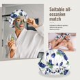 thumbnail image 7 of Blueberry pattern Print Silk Bonnet for Sleeping Women Men, Adjustable Elastic Satin Bonnet Bonnet for Sleeping, Soft Cute Similar Silk Curly Hair Bonnet for Sleeping, 7 of 7