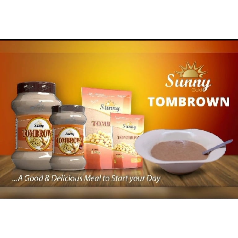 Sunny Gold Tombrown Cereal 2.2LB (1KG) Sachet - Tom Brown Porridge 