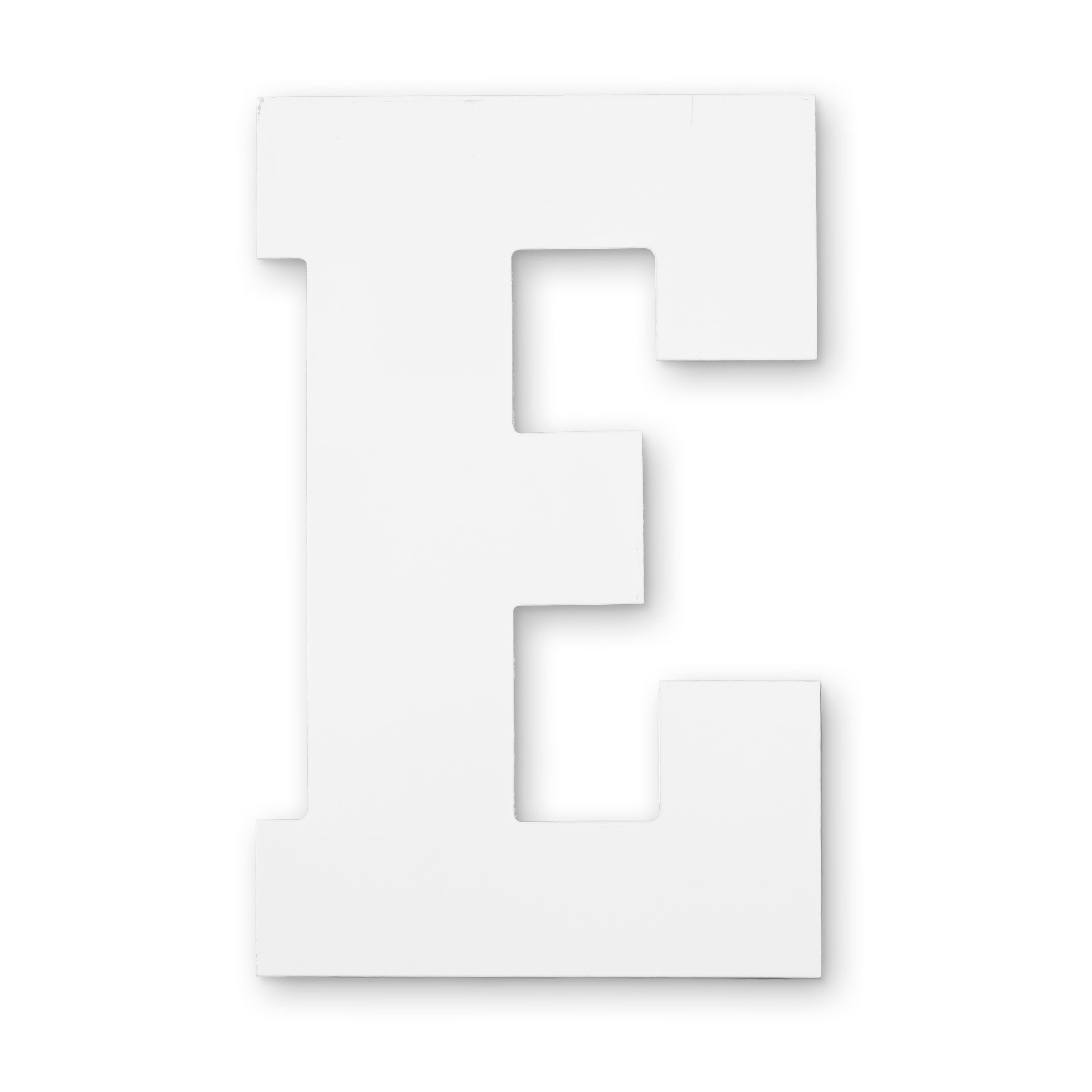 MICHAELS Bulk 6 Pack 13" White Wood Letter by Make Market®