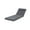 DARK GREY#7G, variant on Garden Accessories 2" THICK FLORAL CHAISE LOUNGE CUSHION IN LEAF COCONUT - WATERPROOF FOLDABLE 2-PART DESIGN - FOR POOLSIDE, PATIO & GARDEN,Outdoor Garden Accessories