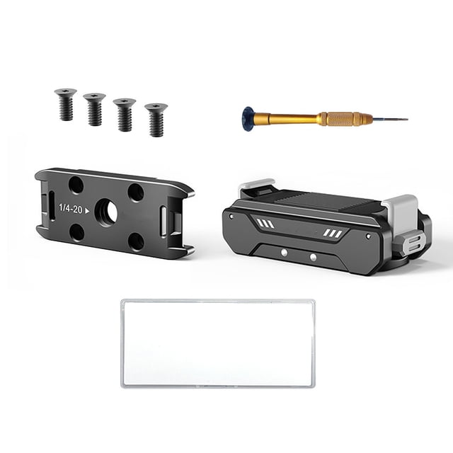 JIAHAOO Aluminum Alloy Magnetic Quick Release Kit for Action Camera Secure and Fast 12/11/10/9/8/7/Max Mounting
