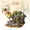 MZ326, variant on Mini Forest Log Cabin Building Blocks Kit, Exquisite Wooden House Miniature Architecture Model, DIY Assembly Toy for Kids, Stylish Desktop Home Decor Ornament