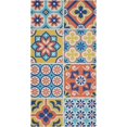 thumbnail image 7 of Dreamtimes Mexican Talavera Soft Hand Towels 2-Piece Absorbent Bath Towel Decorative Fingertip Towels for Bathroom Gym Spa Hotel Beach Swimming Pool,14.4" x 28.3", 7 of 7
