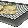 Achim Anti Fatigue Kitchen Mat 18 inches x 30 inches Lemon Drop