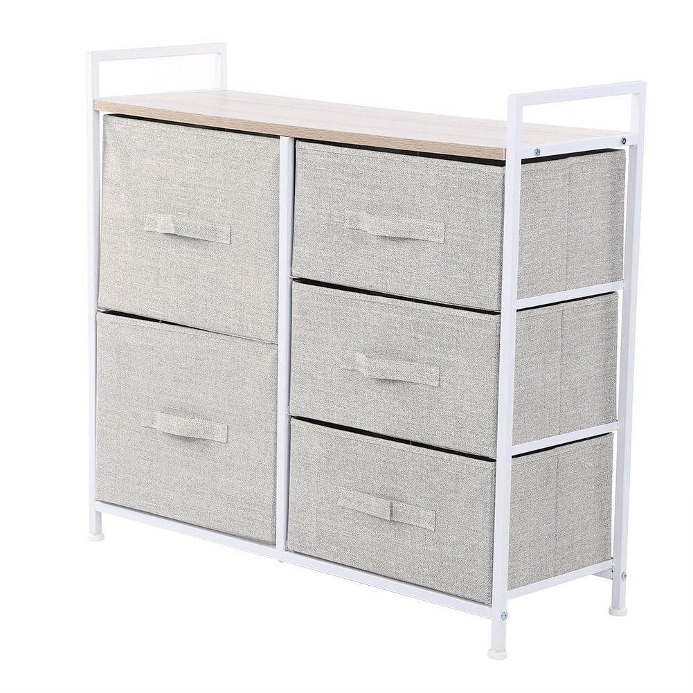 WALFRONT 5 Drawer Storage Chest Shelf Unit MultiPurpose Storage