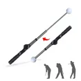 thumbnail image 2 of Rhythm Click Sound Telescopic Warm Up Golf Swing Trainer Correcting Gesturer Training Aid for Grip Strength Practice Stick black, 2 of 6