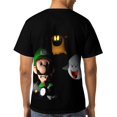 thumbnail image 6 of Luigi's Mansion Characters Unisex Short-sleeve Shirt For Men Women Novelty 3D Print T-Shirt Soft Comfortable Tee Shirts, 6 of 7
