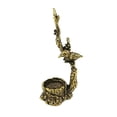 thumbnail image 3 of Soporte de palo de incienso soporte de incienso de cobre Estatua de cobre Tiny Censor Centropiatura de mesa para el Hotel de meditación de dormitorio, 3 of 8