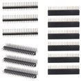 thumbnail image 1 of 12PCS 40 Pin GPIO Header Kit 20X2 Pins Right Angle GPIO Header Socket for Zero/4B/3B+/3B/3A+, 1 of 8