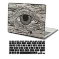 thumbnail image 3 of KSK KAISHEK for Newest MacBook Pro 13 inchs Case 2016-2021 2022 2023 Released Model M1 A2338/A2289/A2251/A2159/A1989/A1706/A1708, Plastic Hard Case Shell Cover + Black Keyboard Cover, Wood grain 108, 3 of 5
