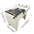 thumbnail image 2 of Automatic 2 in 1 Shrink Packaging Machine Plastic Film Sealing Cutting and Wrapping Machine 220V, 2 of 11
