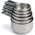 thumbnail image 1 of Juego de tazas medidoras de acero inoxidable (juego de 6 piezas), 1 of 8