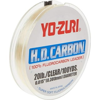 Yo-Zuri HD40 lbCL H.D. Carbon Fluorocarbon Fishing Leader 40 lb 30