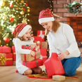 thumbnail image 4 of Papel de regalo Donyang rojo 38x2740 cm (8 m) para Navidad, 4 of 7
