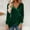 Green women sequin wrap top a1, variant on thefmos Women's Fall Winter Long Sleeve Sequin Wrap Pullover Tops Dressy Casual Trendy Blouses Cute Loose Tunic Shirts for Evening Party Vacation Clothes, Purple L