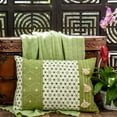 thumbnail image 5 of Parkland Collection Omini Tropical Green Pillow Cover With Poly Insert, 5 of 8