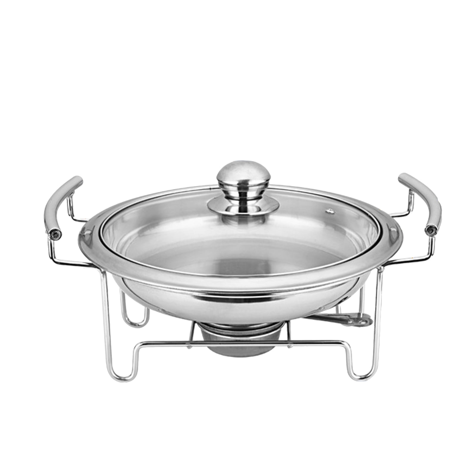 Buy Miumaeov Chafing Dish Stainless Steel Round Hot Pot Rack Buffet