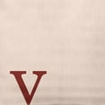 thumbnail image 2 of Simply Daisy 26" x 26" Modern Monogram Decorative Throw Pillow, Maple Red, 2 of 3