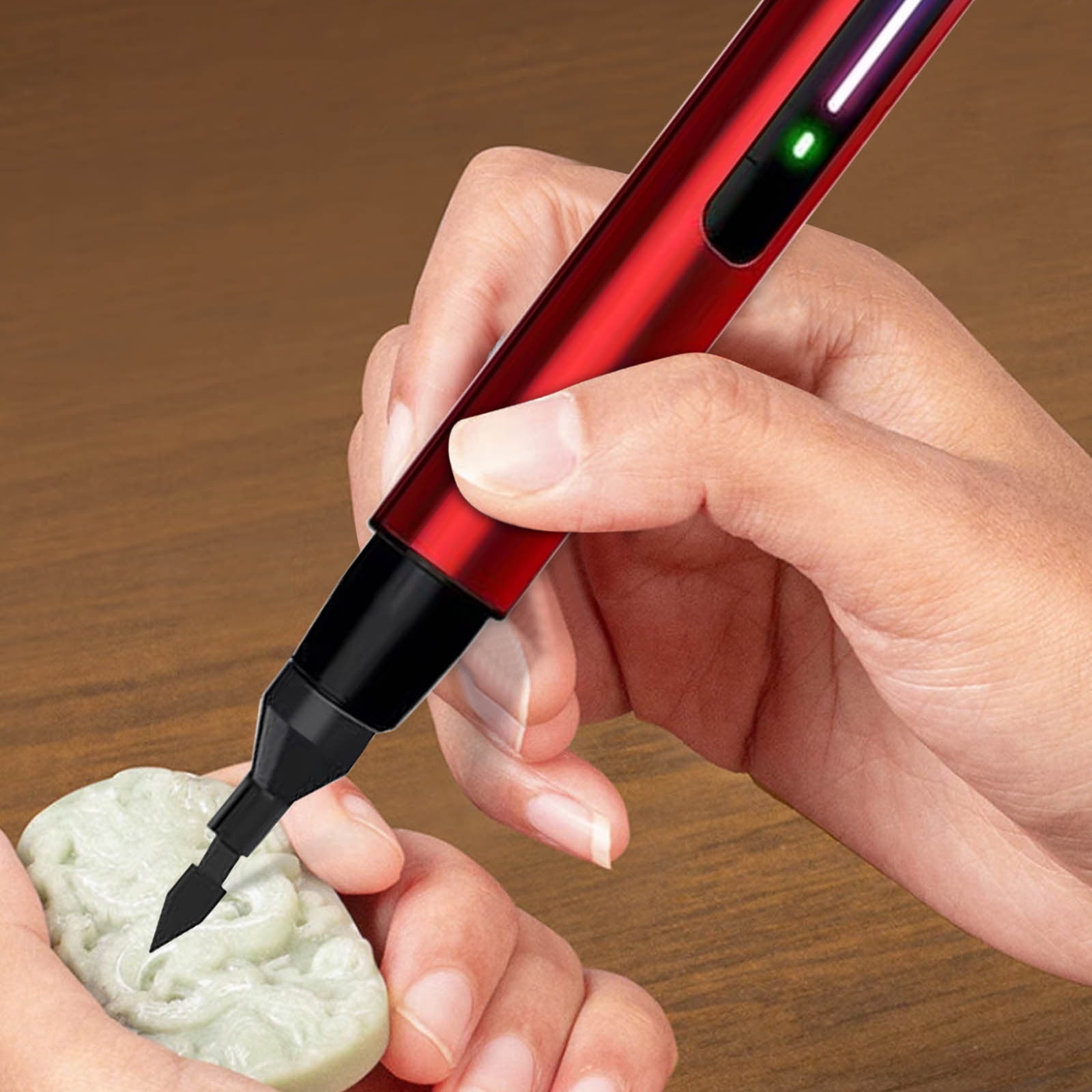 USB Charging Reciprocating Sander Pen - Mini Electric Sander With 8 Sanding Heads & 12 Papers 3 thumbnail image