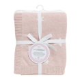 thumbnail image 1 of Piccolo Bambino Couverture Bébé Tricotée - Étoiles Rose, 1 of 1