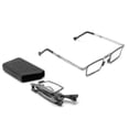thumbnail image 2 of Gafas de lectura plegables ultraligeras de titanio sin tornillos para hombre con filtro de luz azul., 2 of 5