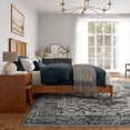 thumbnail image 3 of Charlotte Queen Solid Wood Low Profile Platform Bed in Light Toffee, 3 of 13